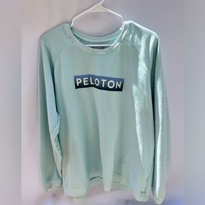 Peloton crewneck sweatshirt size 1XL, mint green
